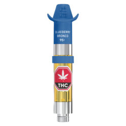 Wild West | 95+ Blueberry Bronco Liquid Diamond 510 Thread Cartridge | 0.95g