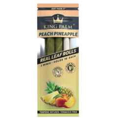 King Palm | Peach Pineapple Pre-Rolled Cones | Mini | 2-Pack
