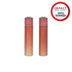 Clipper | Refillable Metal Lighter, Poker, and Case -Sunset Gradient