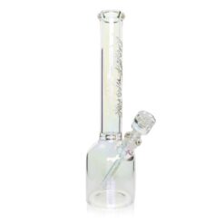 Red Eye Tek | Revolution Canteen Base Bong | Revolver Bowl |17" | Metallic Rainbow