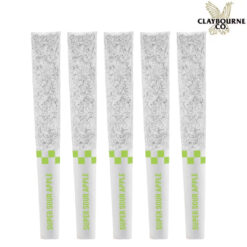 Claybourne | Flyers Frosted Super Sour Apple Infused Pre-Roll | 5x0.5g