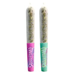 Rizzlers | Twisters - Rainbow Booty + Bubba Bomb Infused Pre-Rolls | 2x0.5g
