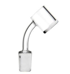 The We Store Glass | 45 Degree Domeless Banger | 18mm Male