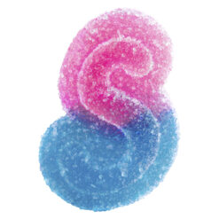 SOURZ by Spinach | Fully Blasted Blue Raspberry Watermelon 100 THC Gummies | 10PK