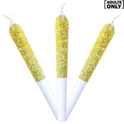 Adults Only | Bumpin' Blue Raspberry Nsfw Diamond Coated Infused Pre-roll | 3x0.5g PROMO