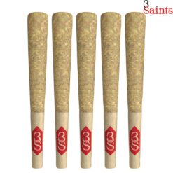 3Saints | Qwazars - Solventless Hash Infused Pre-Roll | 5x0.5g