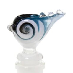 We Store Glass | Pointed Swirl Wig Wag Bowl | 14mm | Assorted Colours PROMO