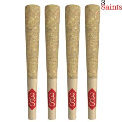 3Saints | Blueberry Muffinz Pre-Roll | 4x0.5g PROMO