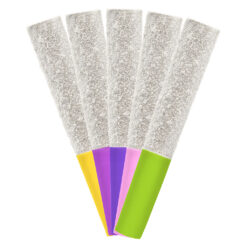 Nugz | Flavour Bomb 40 Fruit Blast Variety Pack Diamond Infused Pre-Rolls | 5x0.5g