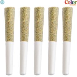Color Cannabis | Sticky Mintz Pre-Rolls | 5x0.5g