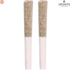 5 Points Cannabis | Strawberry Kush Pre-Roll | 2x1g