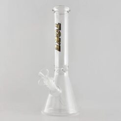 O TOKE | Clear Glass Beaker Bong | 12" - Image 3