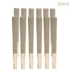 Divvy | Black Widow CBD Pre-Roll | 10x0.35g