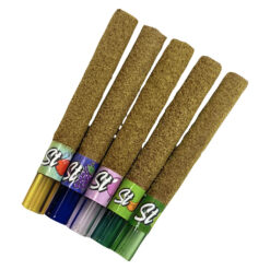 Status | Liquid Diamond Kief Coated Blunt Variety Pack Infused Pre-Rolls | 5x0.5g