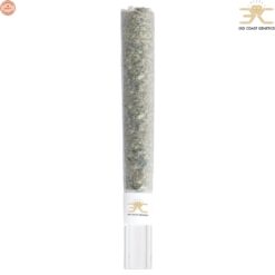 3rd Coast Genetics | Black Cheese Donut Glass Tip Rosin Infused Pre-Roll 1x1g