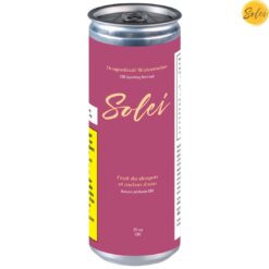 Solei | Dragonfruit Watermelon Sparkling Water CBD | Beverage