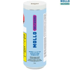 Mollo | 1:2 Wildberry Acai Seltzer THC:CBG | Sugar Free Beverage