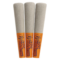 Skullcrusher 70's by RAD | Iced Orange - Quad Diamond Infused Pre-Rolls | 3x0.45g PROMO