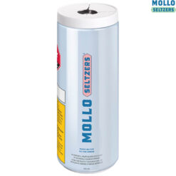 Mollo | 1:2 Mango Seltzer THC:CBG | Sugar Free Beverage