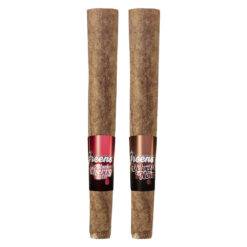 Sticky Greens | Black Cherry GLTO + Velvet Noir Blunt combo pack Infused Pre-Rolls | 2x1g *
