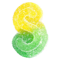 SOURZ by Spinach | Fully Blasted Mango Lime 1:1 CBC THC Gummies | 10PK *