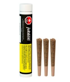 Jublee Extracts | Gilded Cold Cured Live Rosin Infused Pre-Rolls | 3x0.5g *