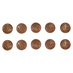 Rosin Heads | Milk Chocolate Hash Rosin Coin Chocolate | 10PK *