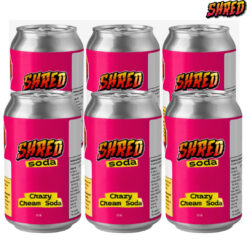 SHRED | Crazy Cream Soda Multipack | 6PK Beverages *
