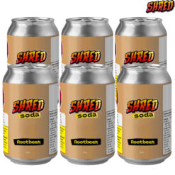 SHRED | Rootbeer Multipack | 6pk Beverage *