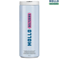Mollo | 1:2 THC :CBG Strawberry Guava Seltzer | Sugar Free Beverage