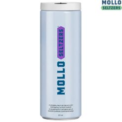 Mollo | 1:2 Blackberry Seltzer THC:CBG | Sugar Free Beverage