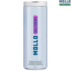 Mollo | 1:2 Wildberry Acai Seltzer THC:CBG | Sugar Free Beverage