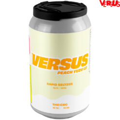 Versus | Peach Yuzu 1:2 (THC:CBC) Rapid Seltzer | Low Sugar Beverage