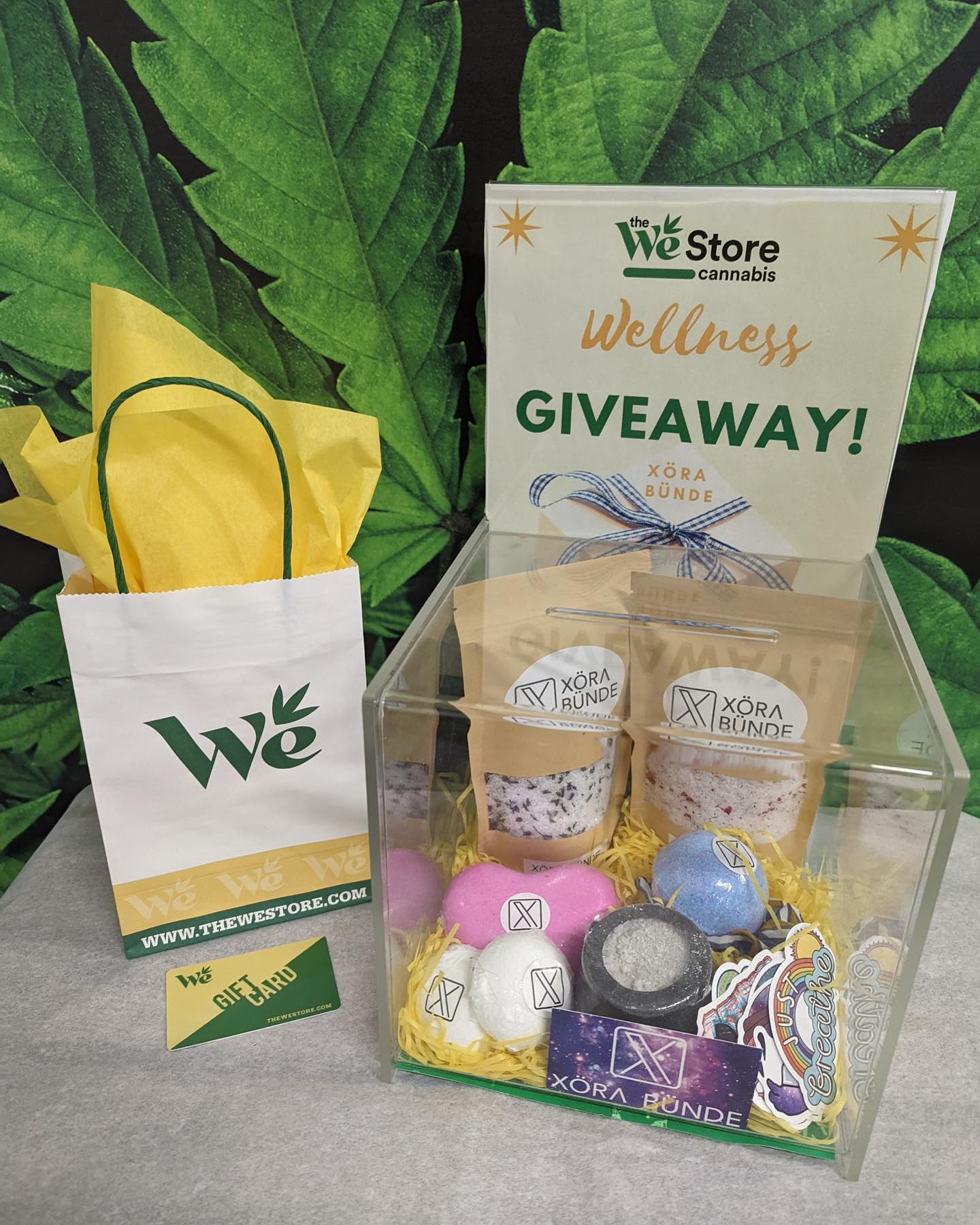 🎉Mothers Day Wellness Giveaway🎉 

🌸 For this year's Mother’s Day, We partnered up with @xorabunde for an ultimate wellness basket featuring unique locally produced products from @xorabunde and a $50 WeStore gift card 🛁

🎁To enter giveaway🎁

1. Like this post 👍🏽
2. Tag 3 friends in the comments 🫶🏼
3. Follow @westorecdn and @xorabunde ✨

⭐️The winner will be announced on Sunday, May 8!⭐️

#mothersday #wellness #bathbomb #shoplocal #smallbusiness #supportsmallbusiness #westore #cks #yqg