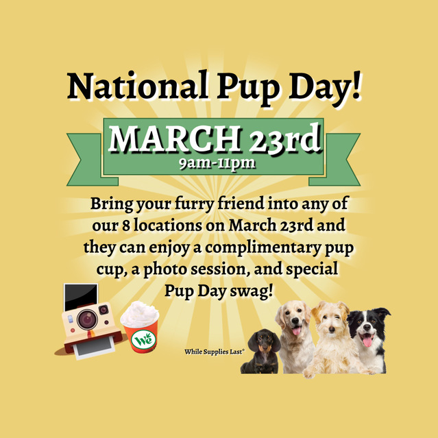 National Pup Day - March 23