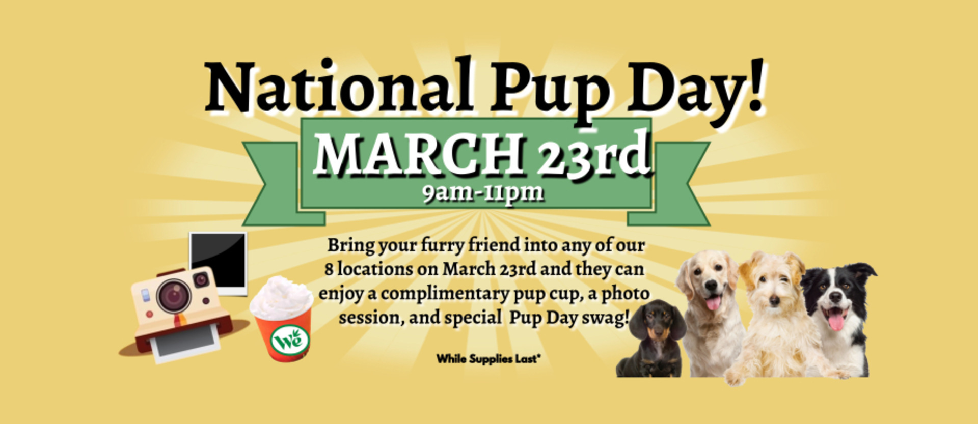 National Pup Day - March 23