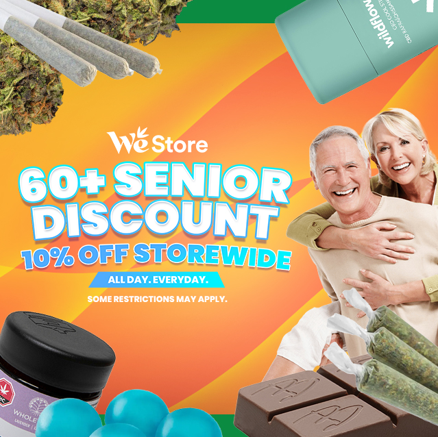 60+ Senior Discount - 10% Off Storewide